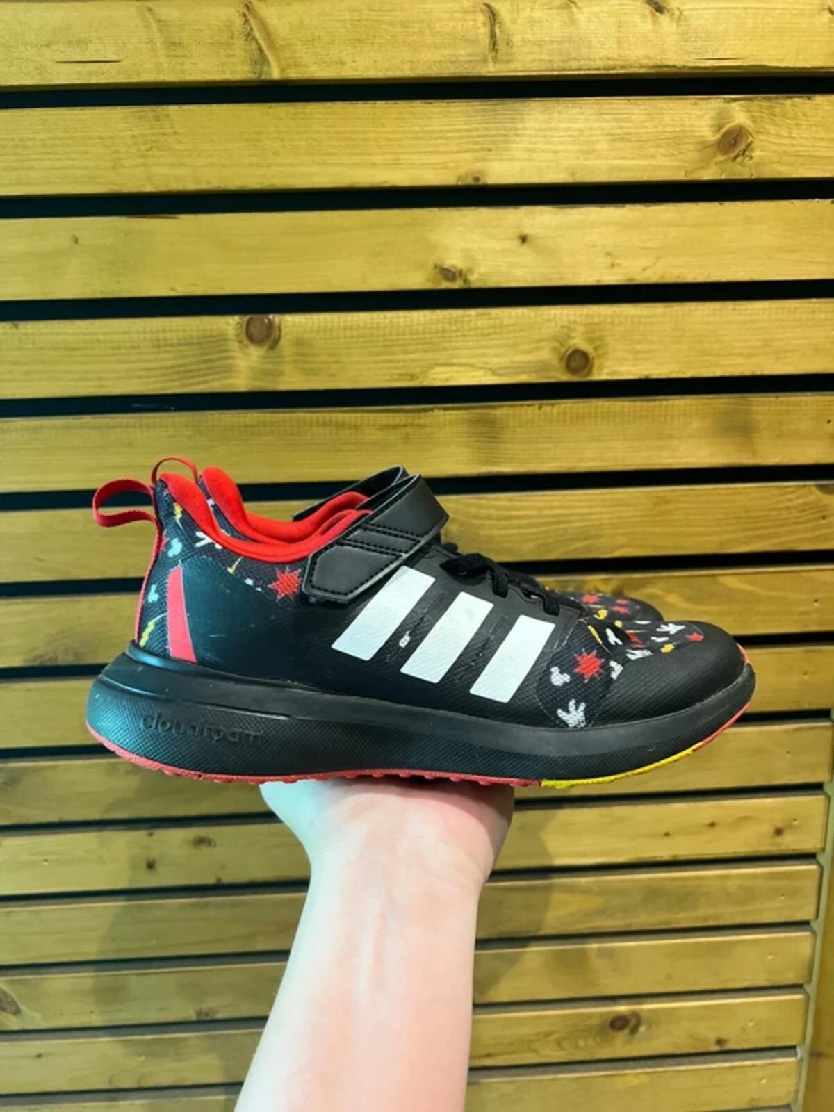 Adidas x Disney FortaRun Black Trainers UK5