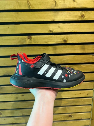 Adidas x Disney FortaRun Black Trainers UK5