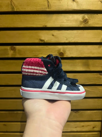 Adidas Originals Nizza Navy Trainers UK 4K