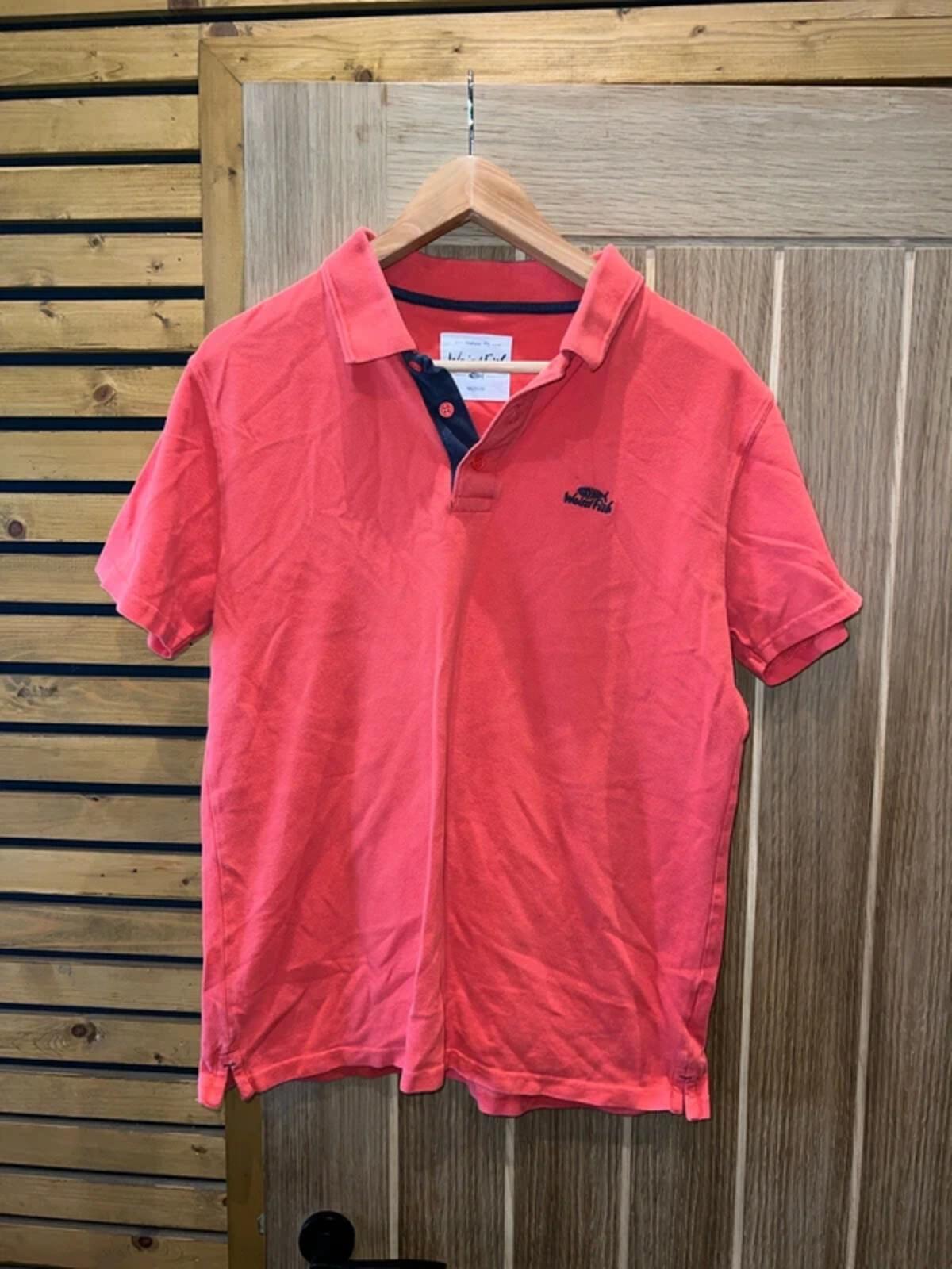 Weird Fish Organic Cotton Polo Shirt M
