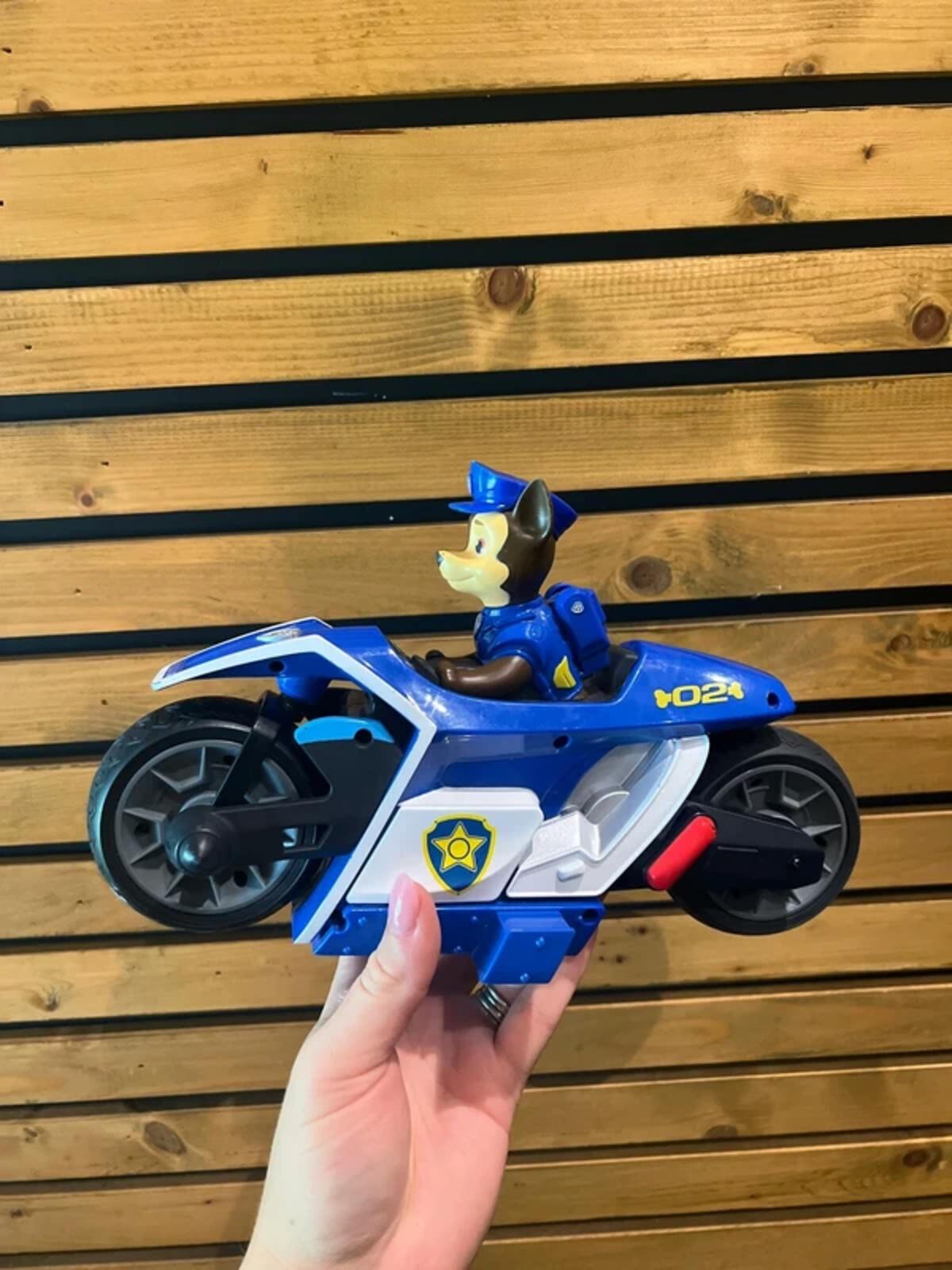 Paw Patrol Chase Remote Control Electronic Motorcycle