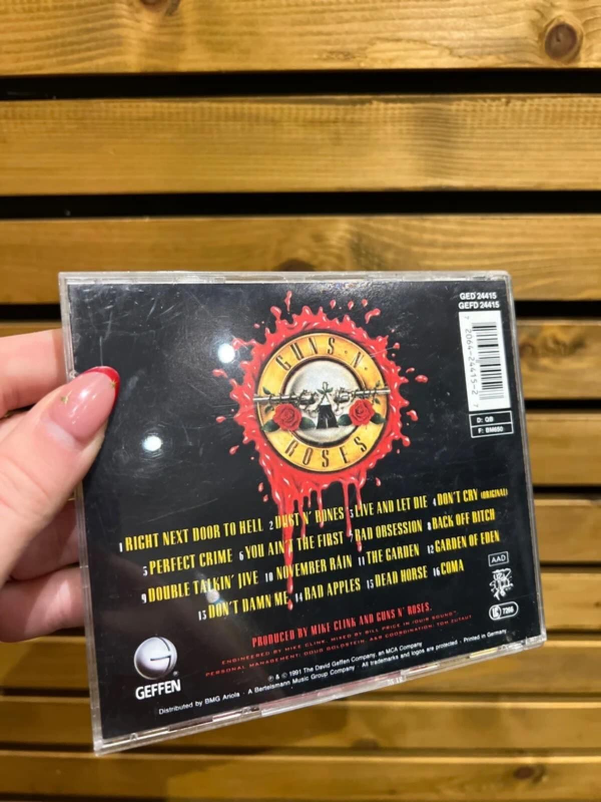 Vintage 1991 Guns N’ Roses Use Your Illusion First CD