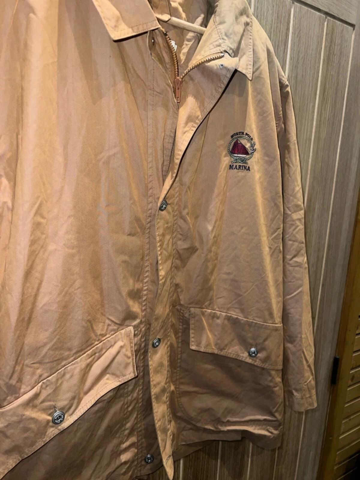 Vintage North Pole Marina Windbreaker Jacket L