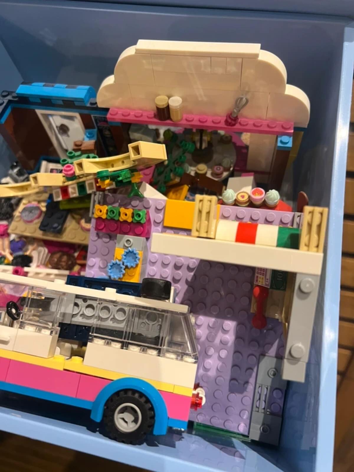 LEGO Stackable Storage Box & Playsets Bundle