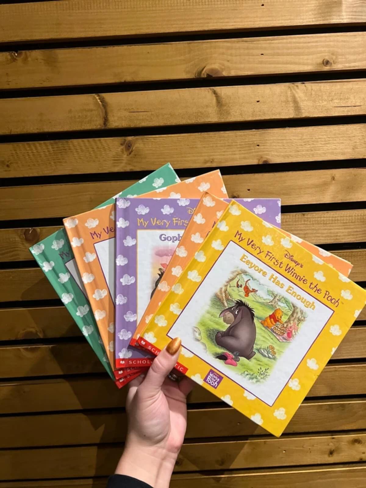 Vintage 2003 Disney Eeyore Beanie Toy & Book Bundle