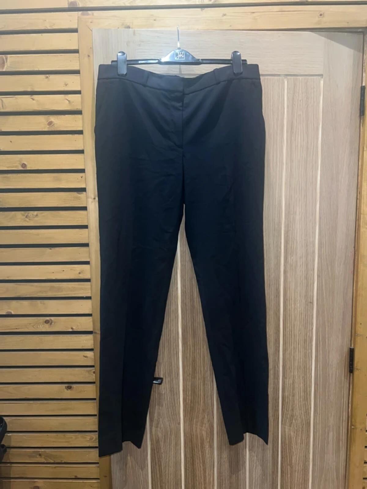 The Row Designer Virgin Wool Tailored Trousers 10
