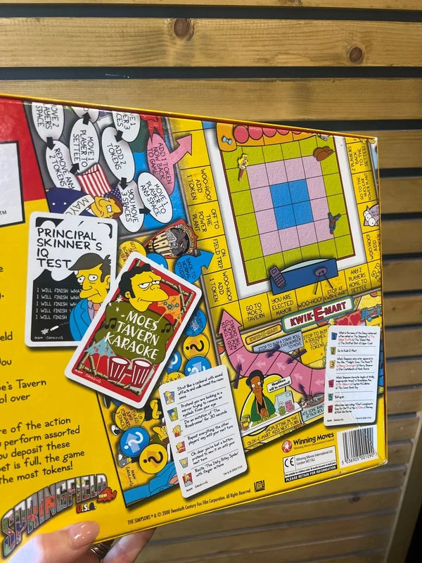 Vintage 2000 The Simpsons Board Game
