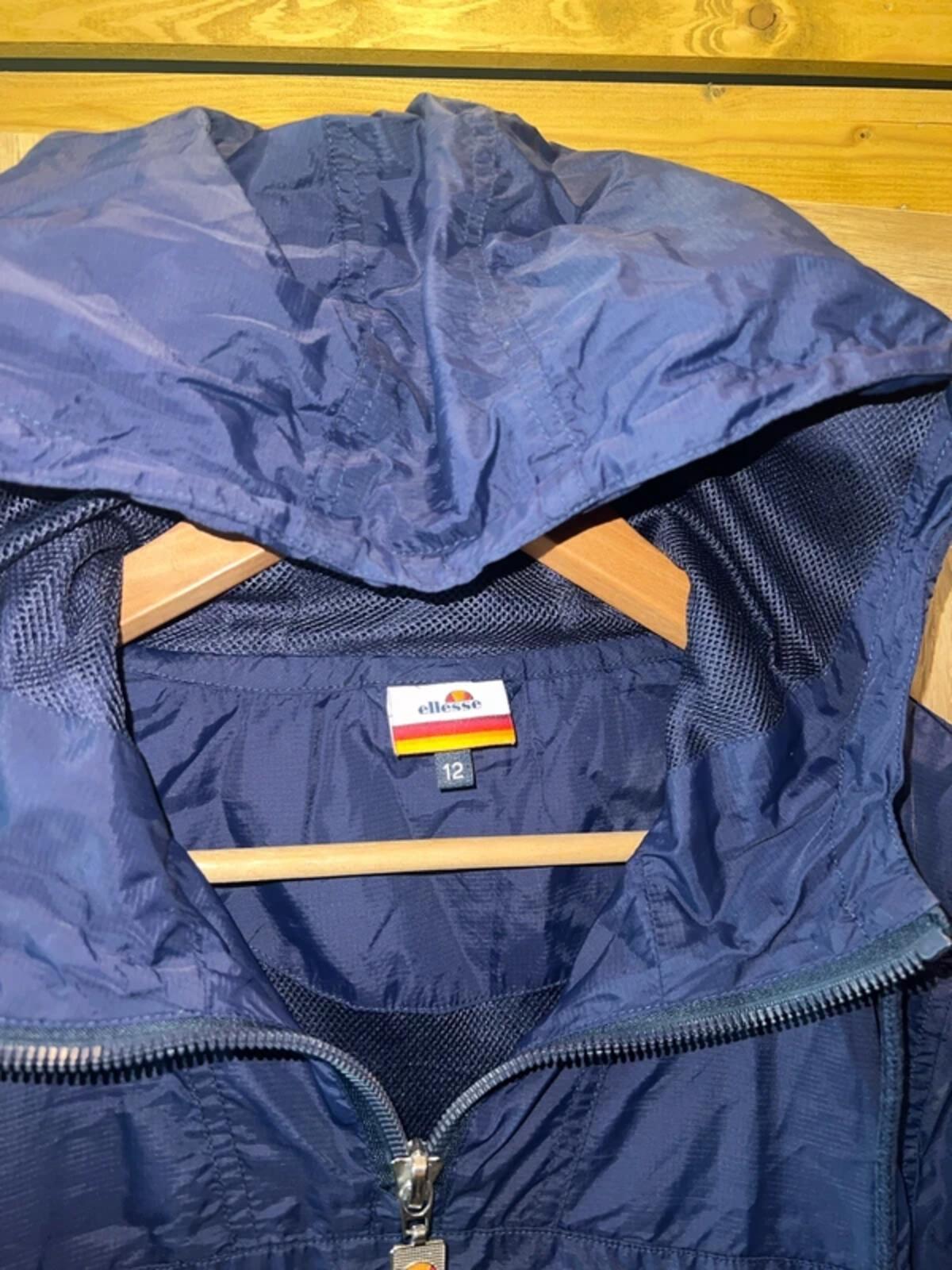 Ellesse Hooded 1/4 Zip Windbreaker Jacket 12