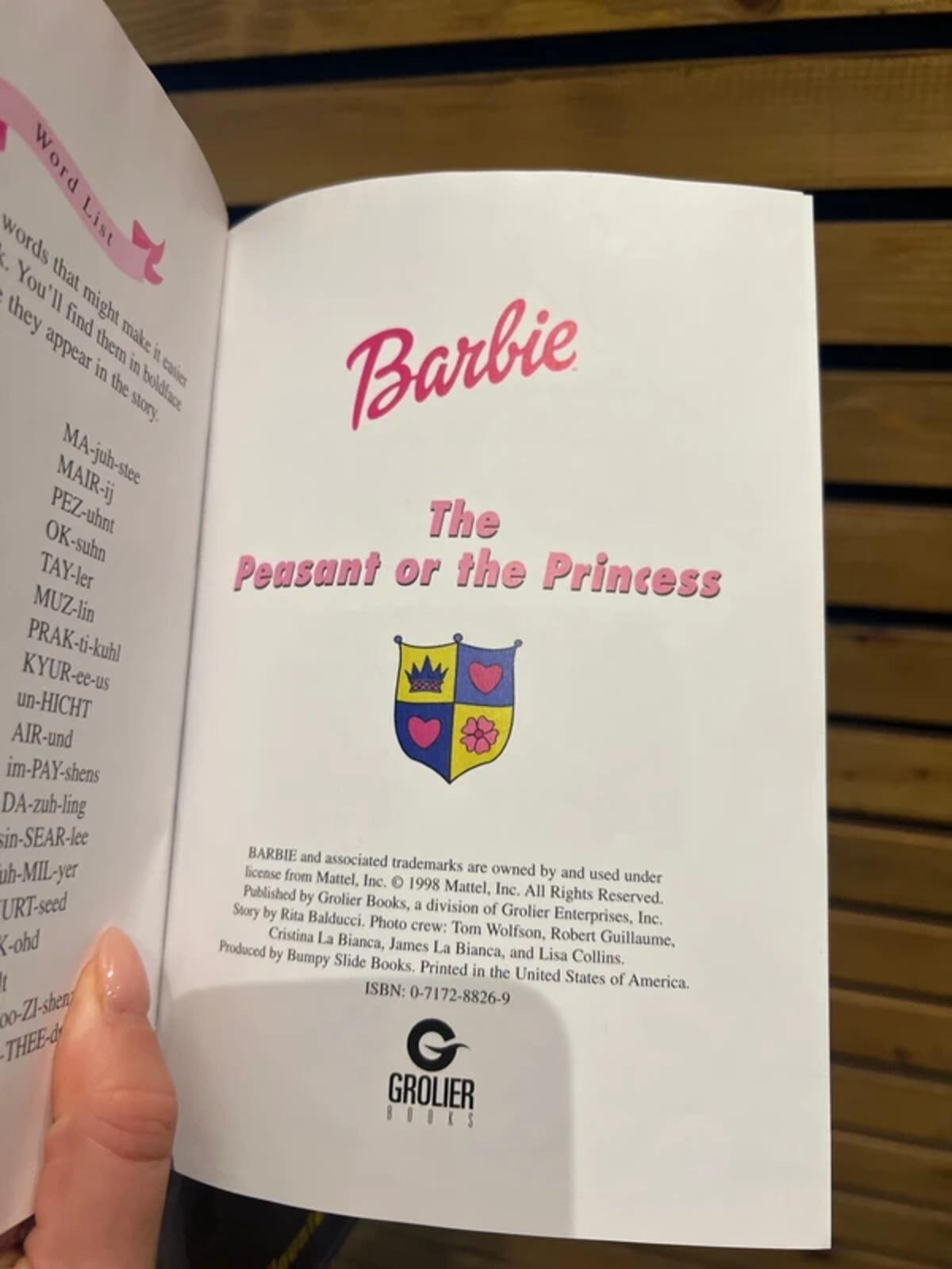 Vintage 1990’s Barbie Hardback Book Bundle (3)