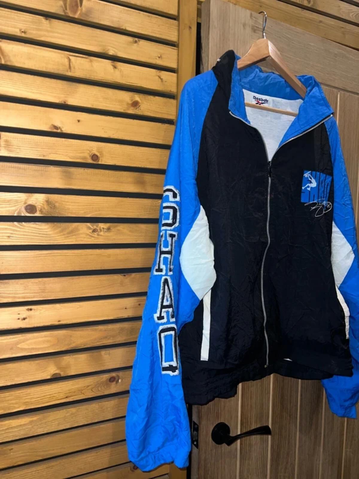 Vintage 1996 NBA Reebok Shaq O’Neal Orlando Magic #32 Shell Track Jacket