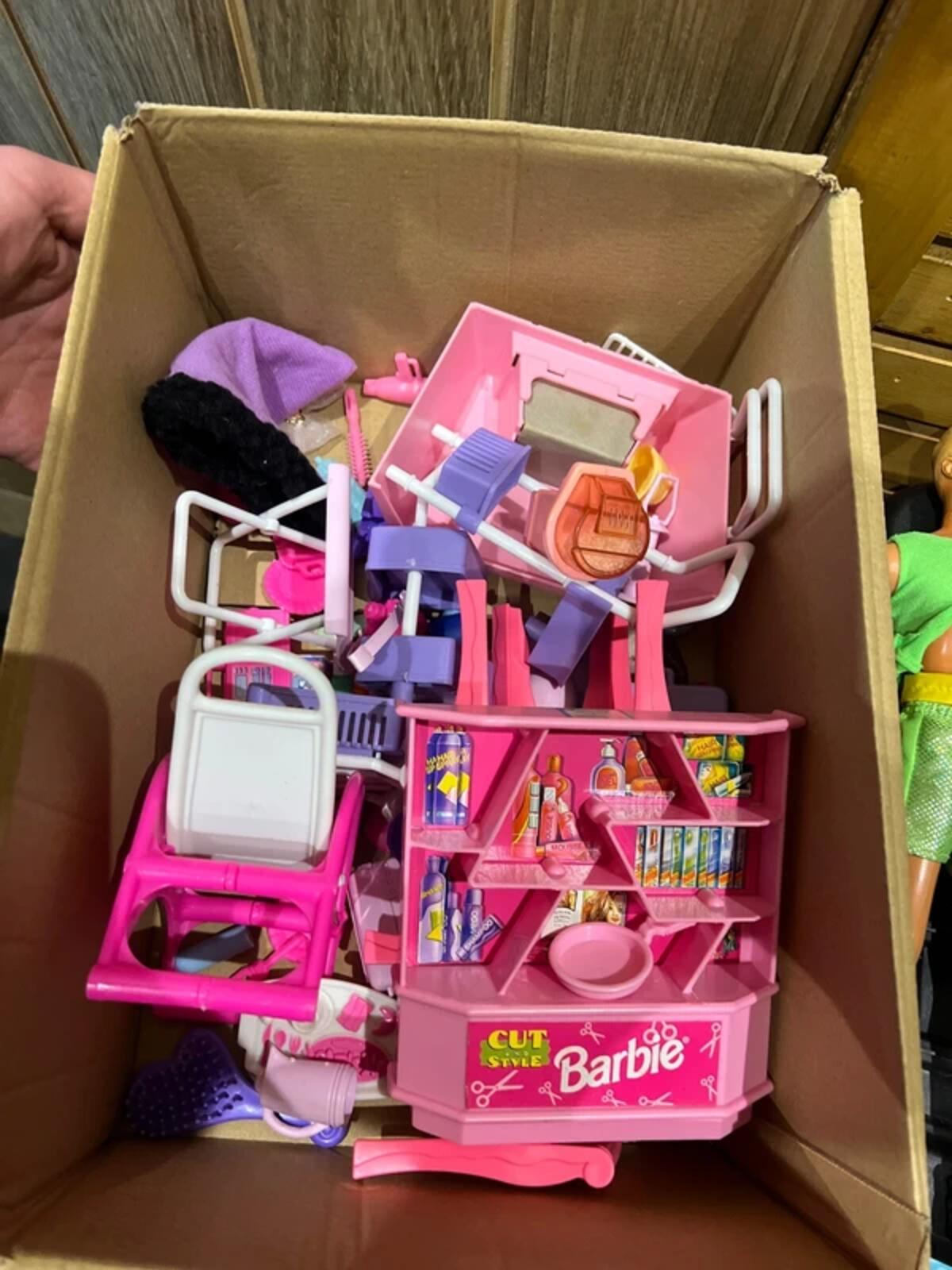Vintage 1990’s Barbie & Ken Doll & Accessory Bundle