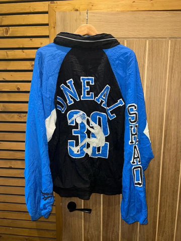 Vintage 1996 NBA Reebok Shaq O’Neal Orlando Magic #32 Shell Track Jacket