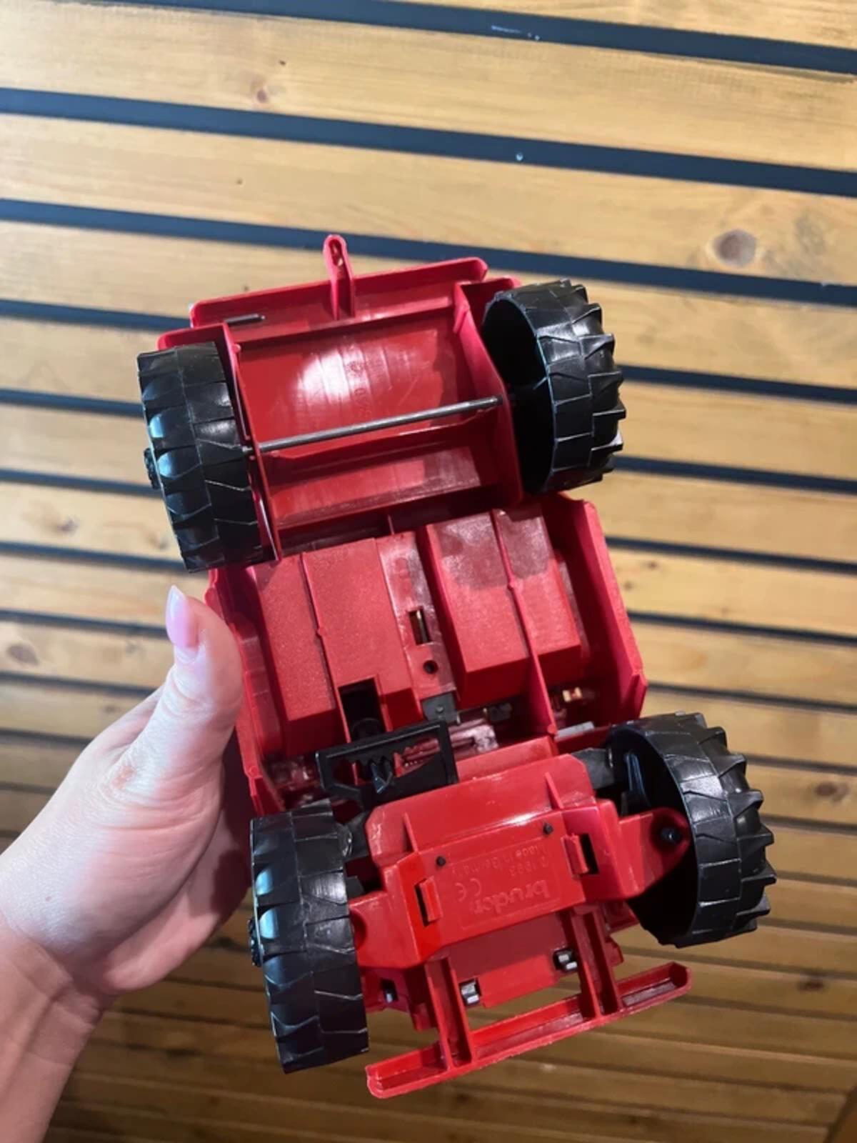 Vintage 1993 Bruder Cross Country Jeep Truck Toy