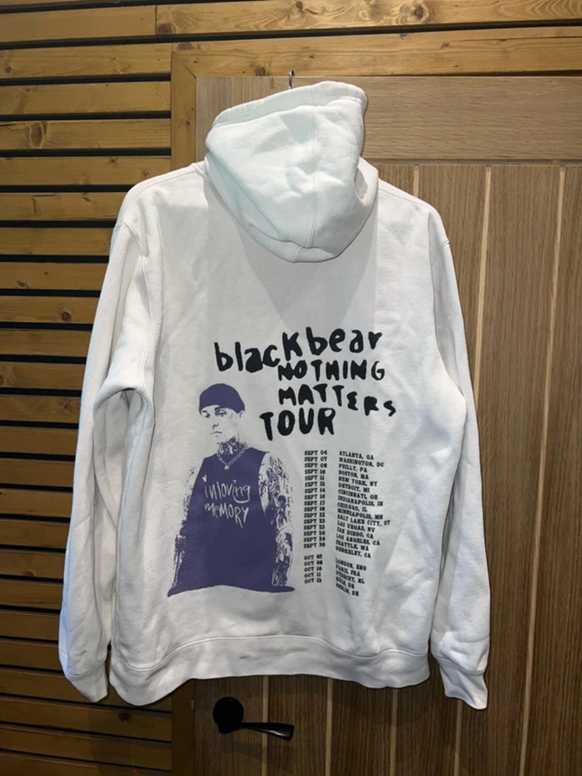 Blackbear Nothing Matters Tour Merchandise Hoodie L