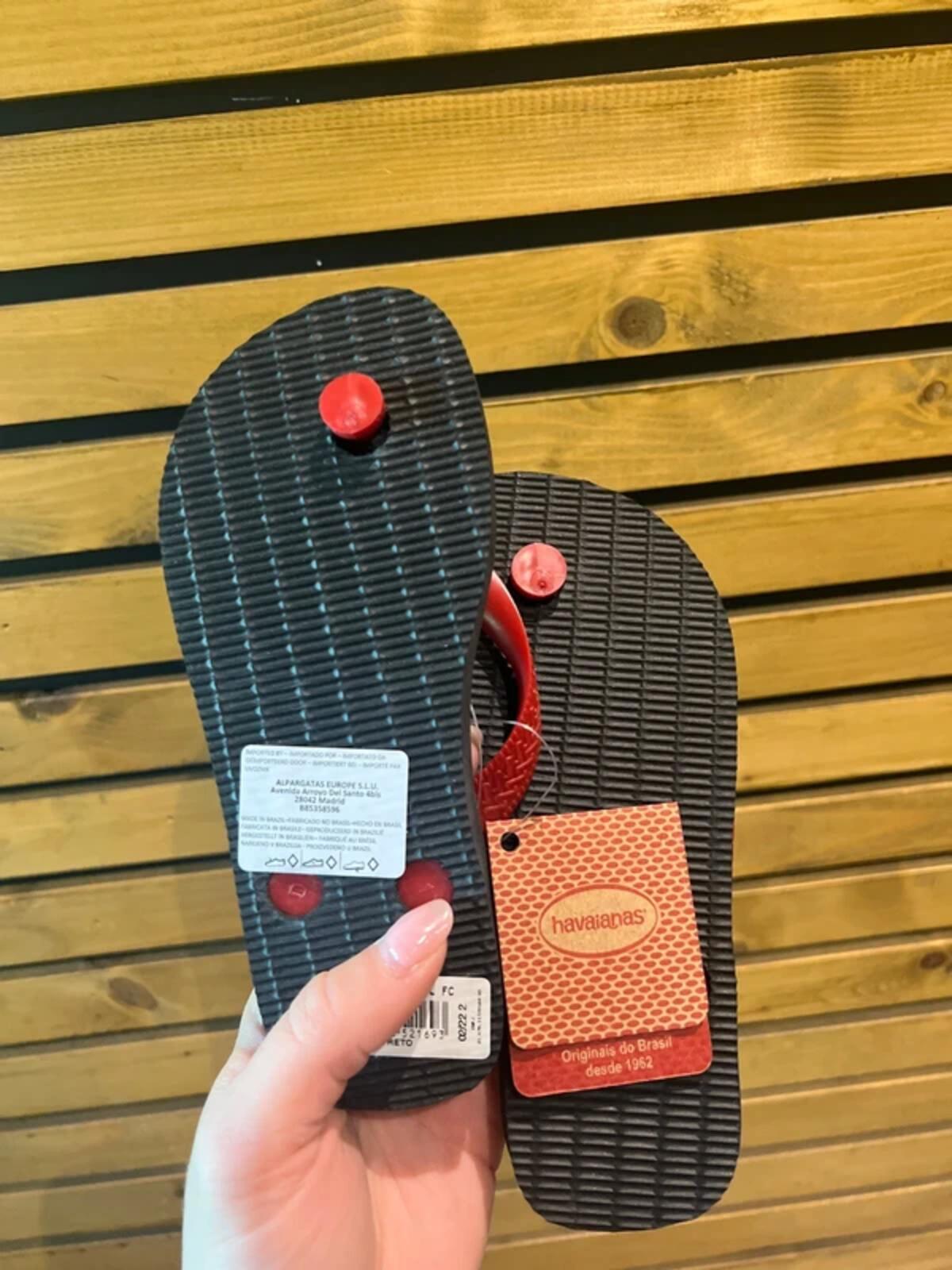 Havaianas Marvel Spiderman Flip Flops UK12/13 NEW