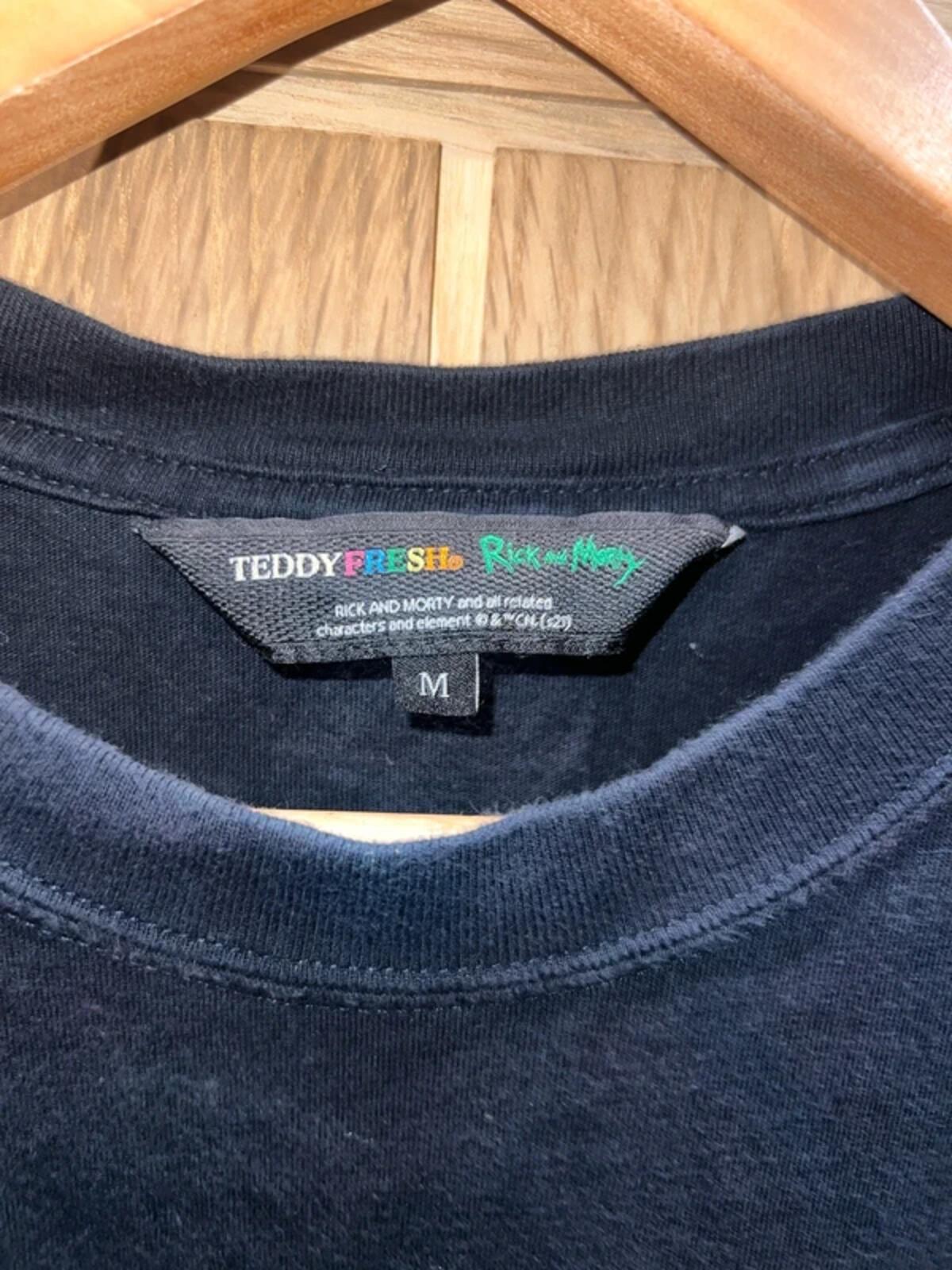 Teddy Fresh Rick & Morty Everybody’s Gonna Die Graphic T-Shirt M