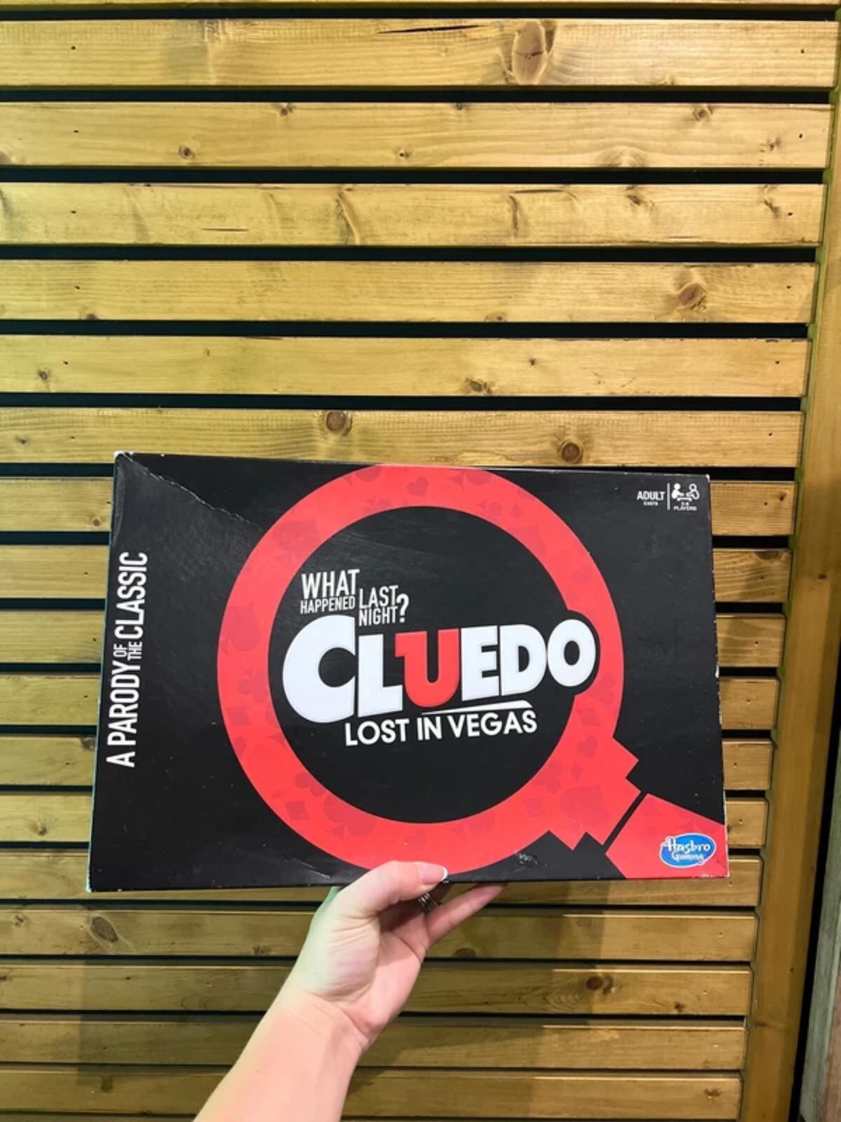 Cluedo Lost In Vegas Parody Edition Board Game