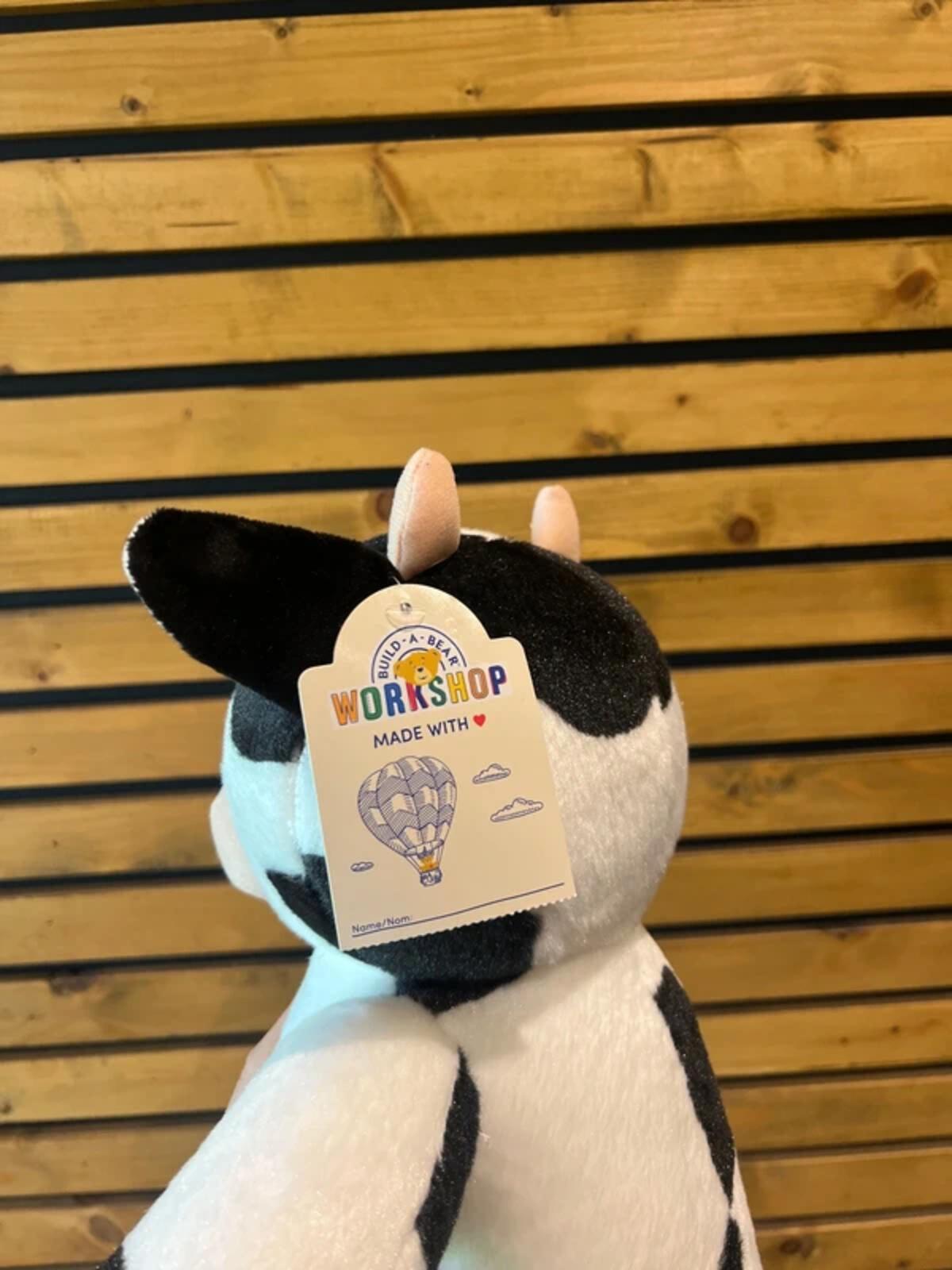 Build A Bear Cuddly Cow Soft Plush Toy NEW