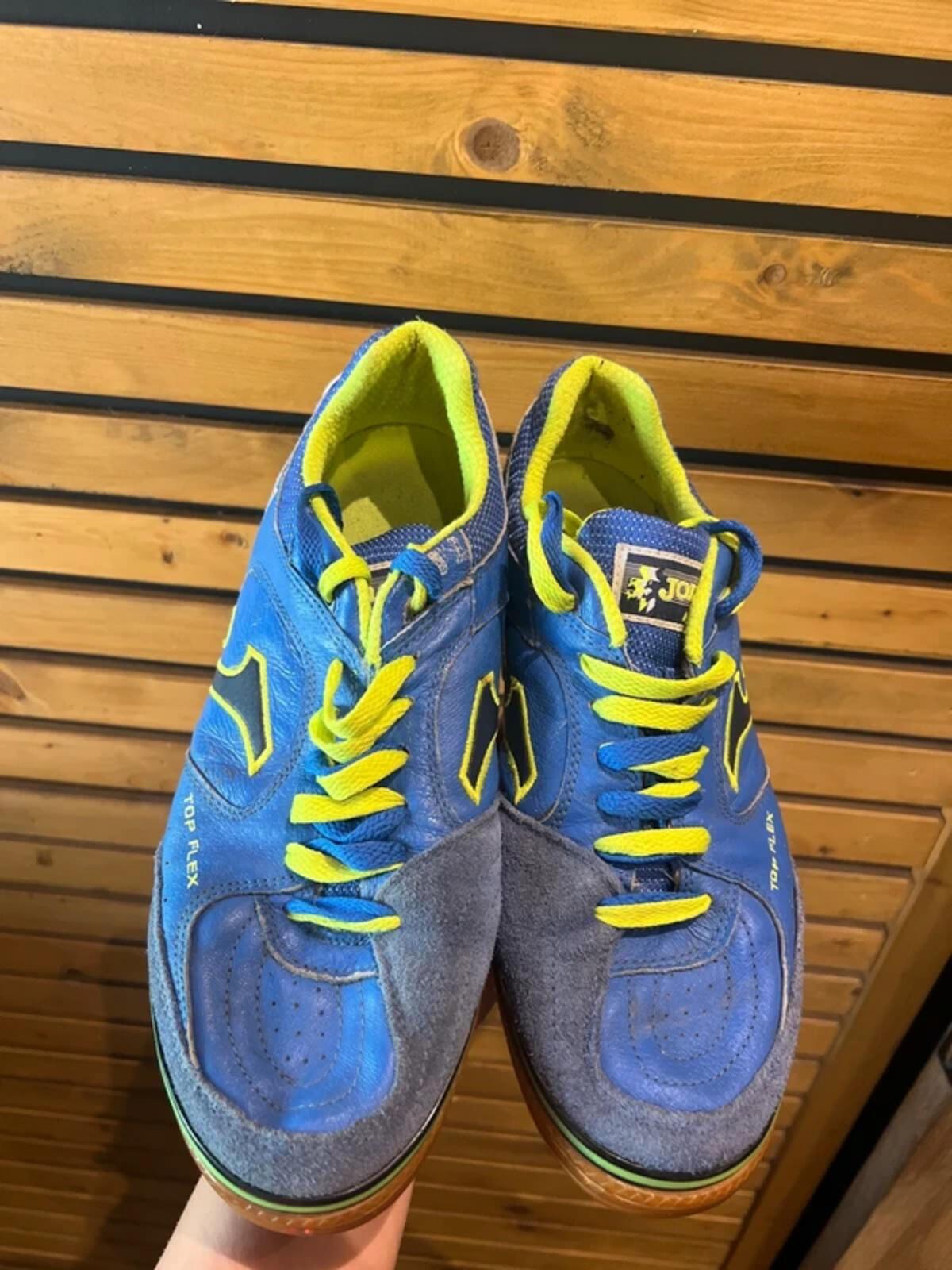 Joma Top Flex Retro Blue Futsal Trainers UK9.5