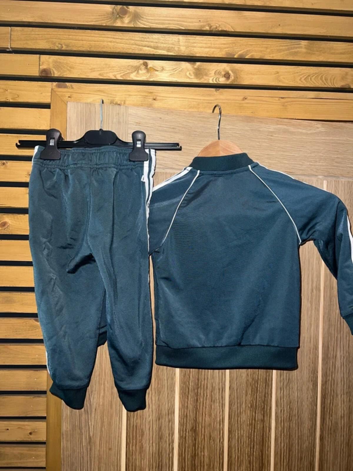 Adidas Originals Adicolour SST Dark Green Tracksuit 18-24m
