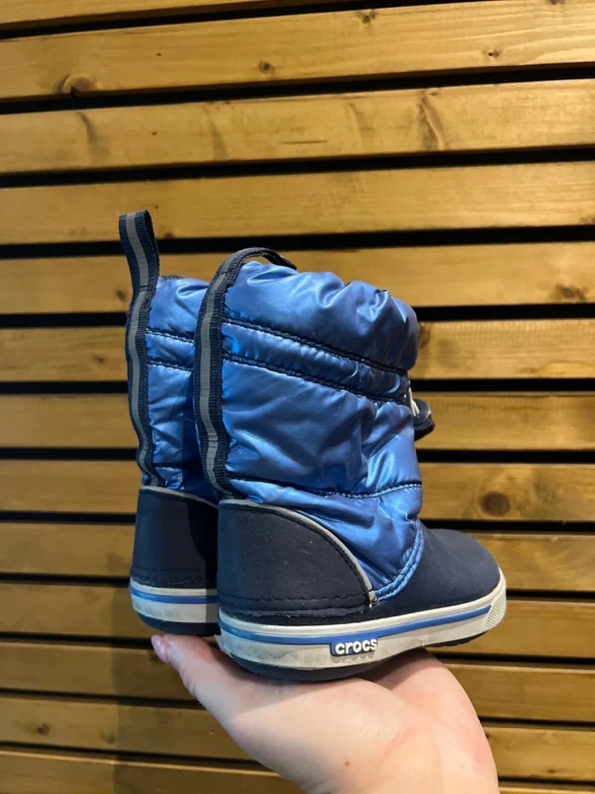 Crocs Crocband Gust Blue Snow Boots UK7