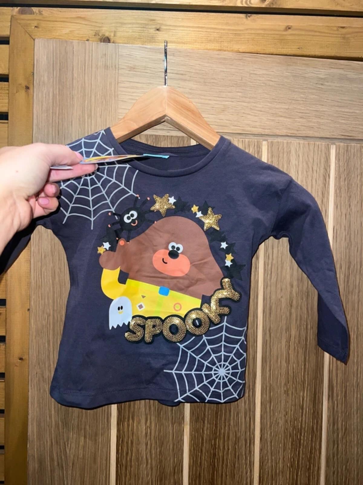 Hey Duggee Halloween Fancy Dress Long Sleeve Top 12-18m NEW