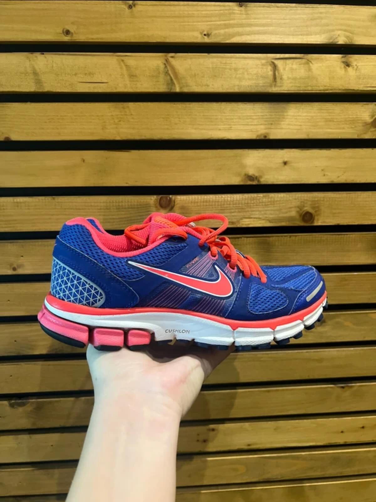 Nike Flywire Pegasus 28 Blue Running Trainers UK3.5