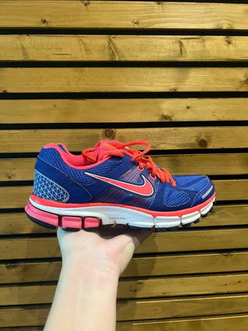 Nike Flywire Pegasus 28 Blue Running Trainers UK3.5
