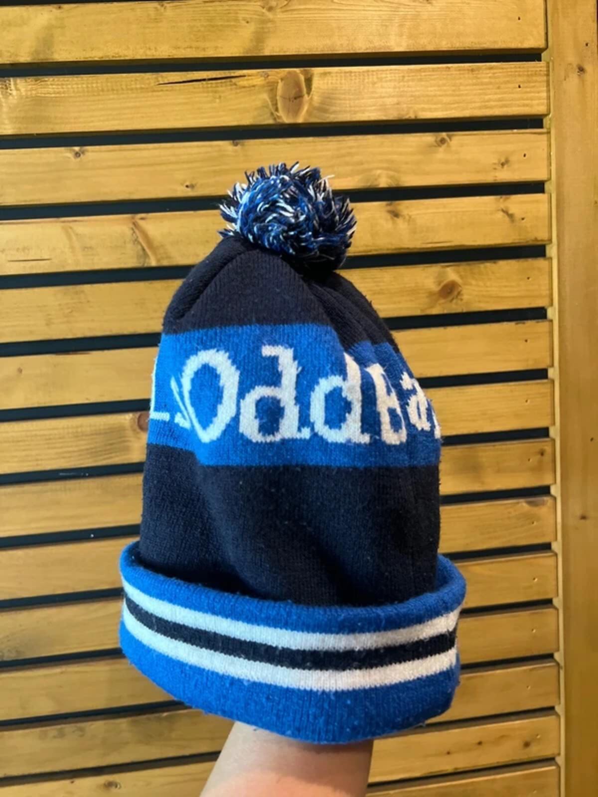 OddBalls Adult Navy Winter Bobble Hat