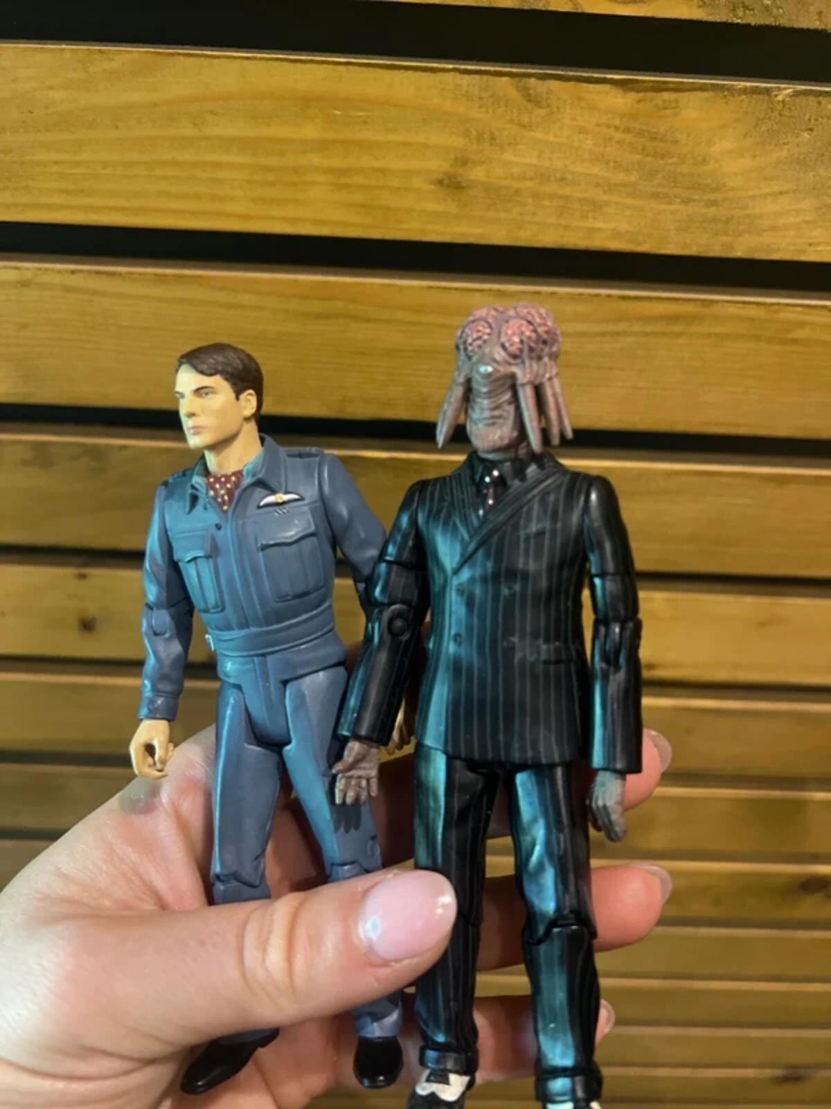 Vintage 2000's Doctor Who Figurines Bundle (5)