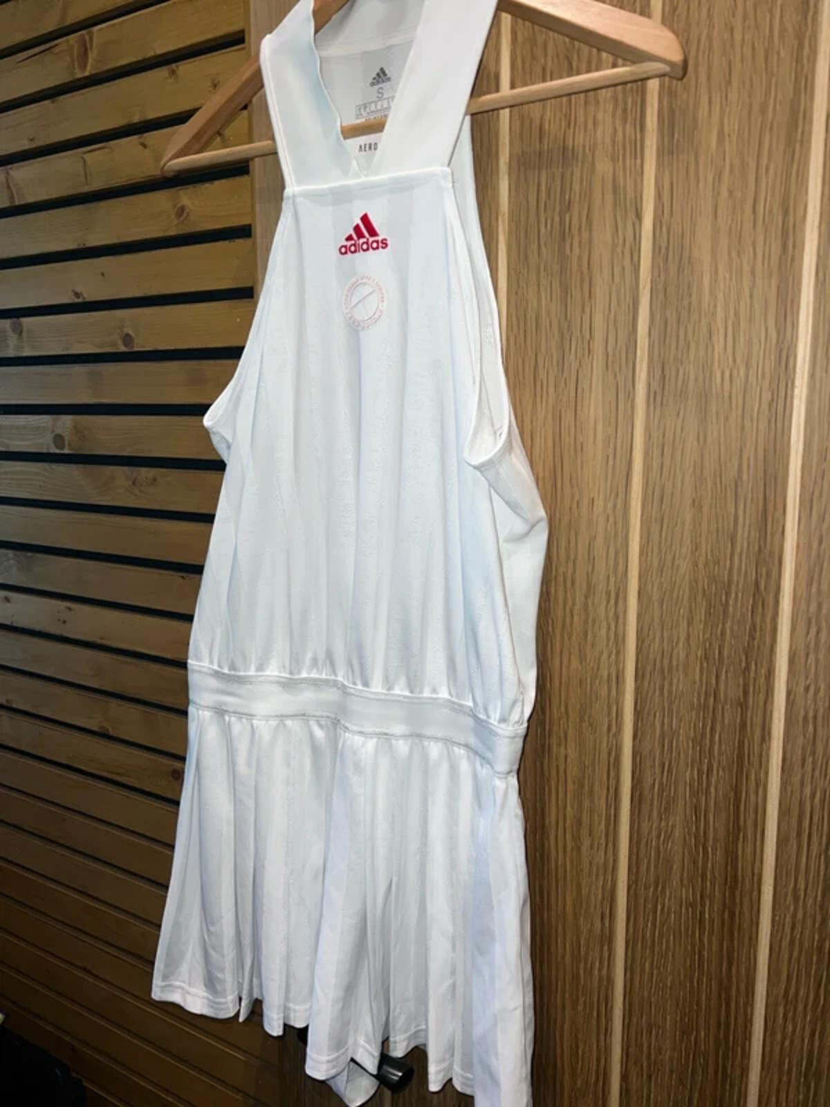 Adidas Primegreen 2019 White Tennis Dress S NEW