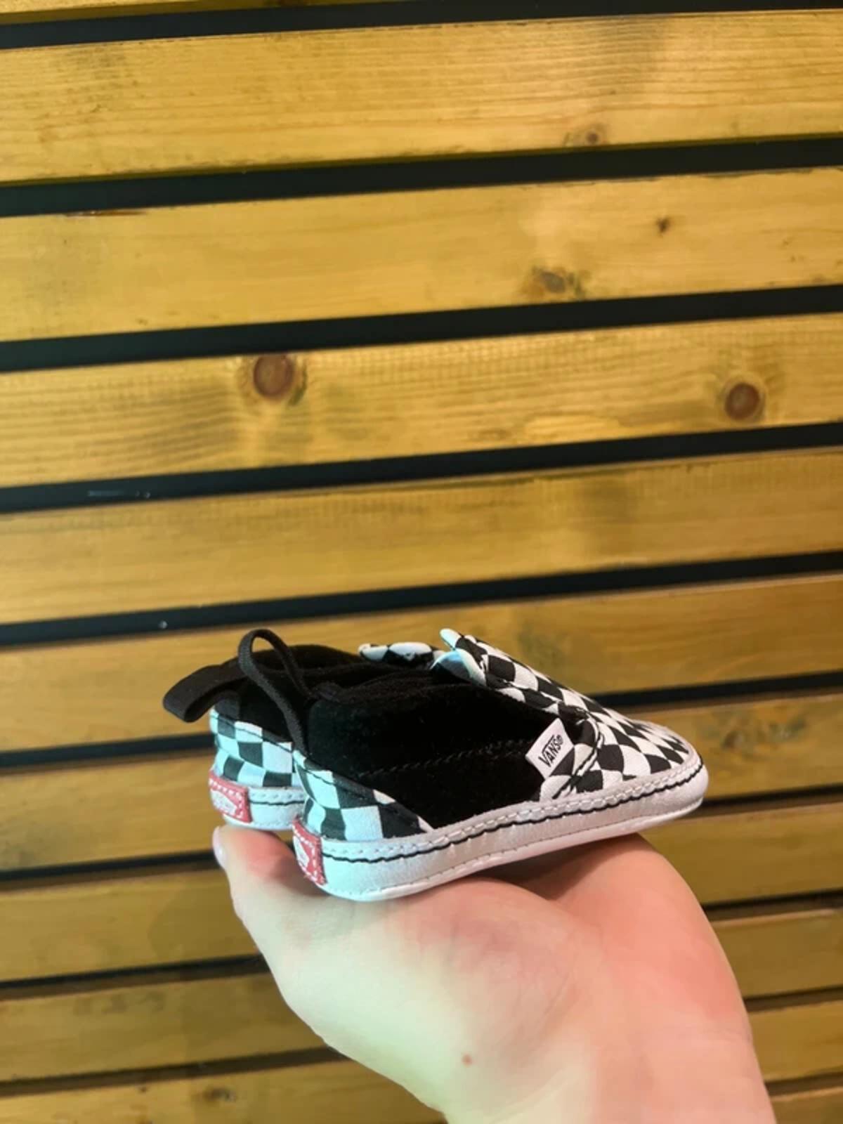 Vans Baby Checkerboard Crib Shoes UK1.5