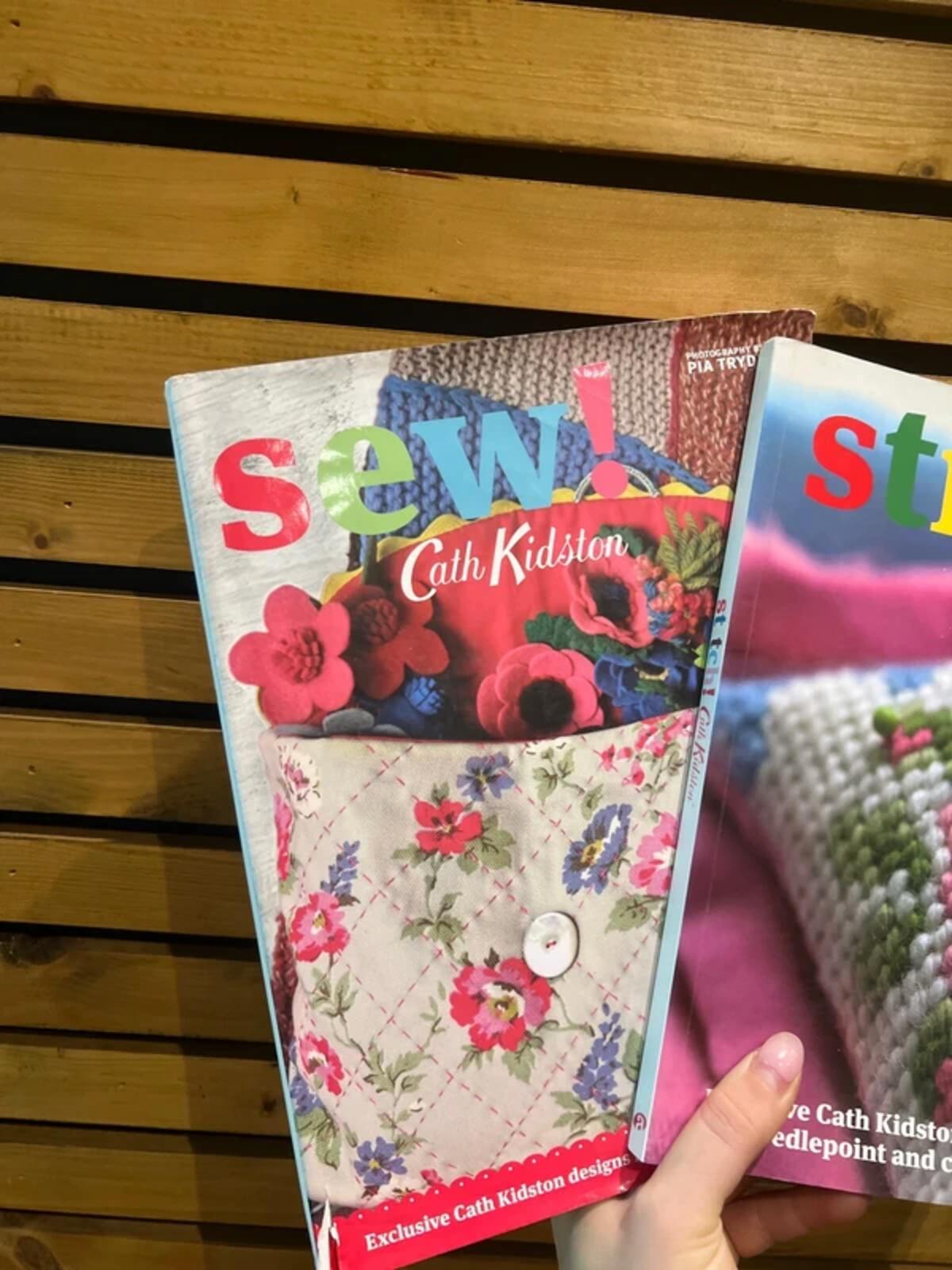 Cath Kidston Stitch and Sew Needlework Book Bundle (2)