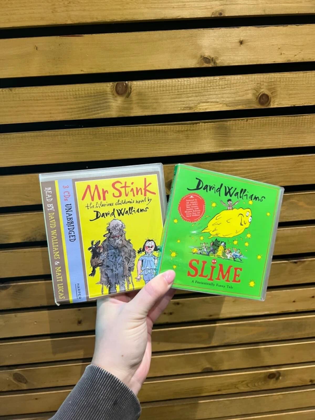 David Walliams Slime & Mr Stink Audiobooks Bundle (6)
