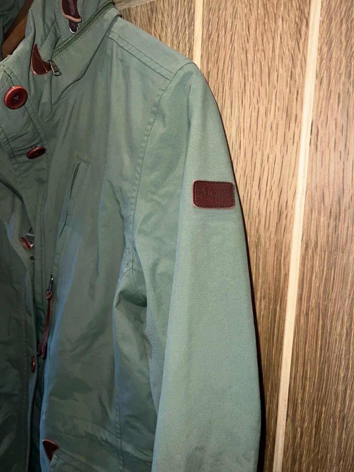 Aigle Gore-Tex Khaki Green Parka Jacket 8