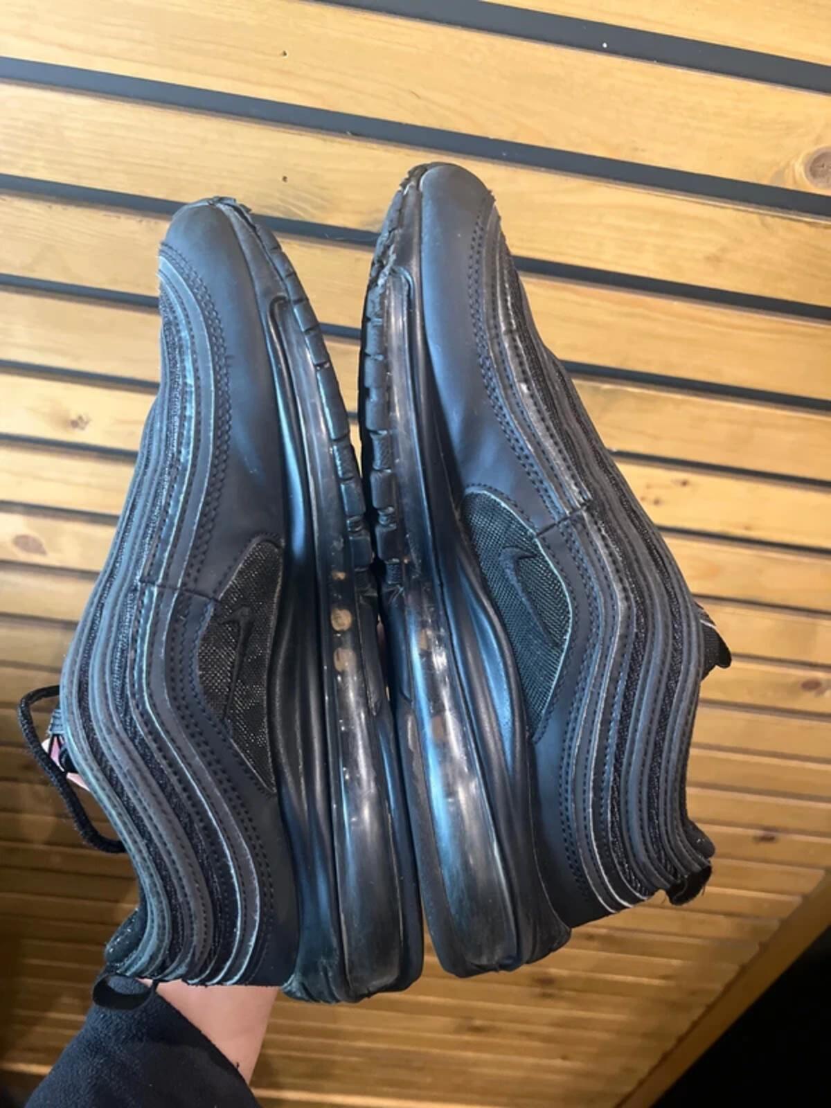 Nike Air Max 97 Triple Black Trainers UK7