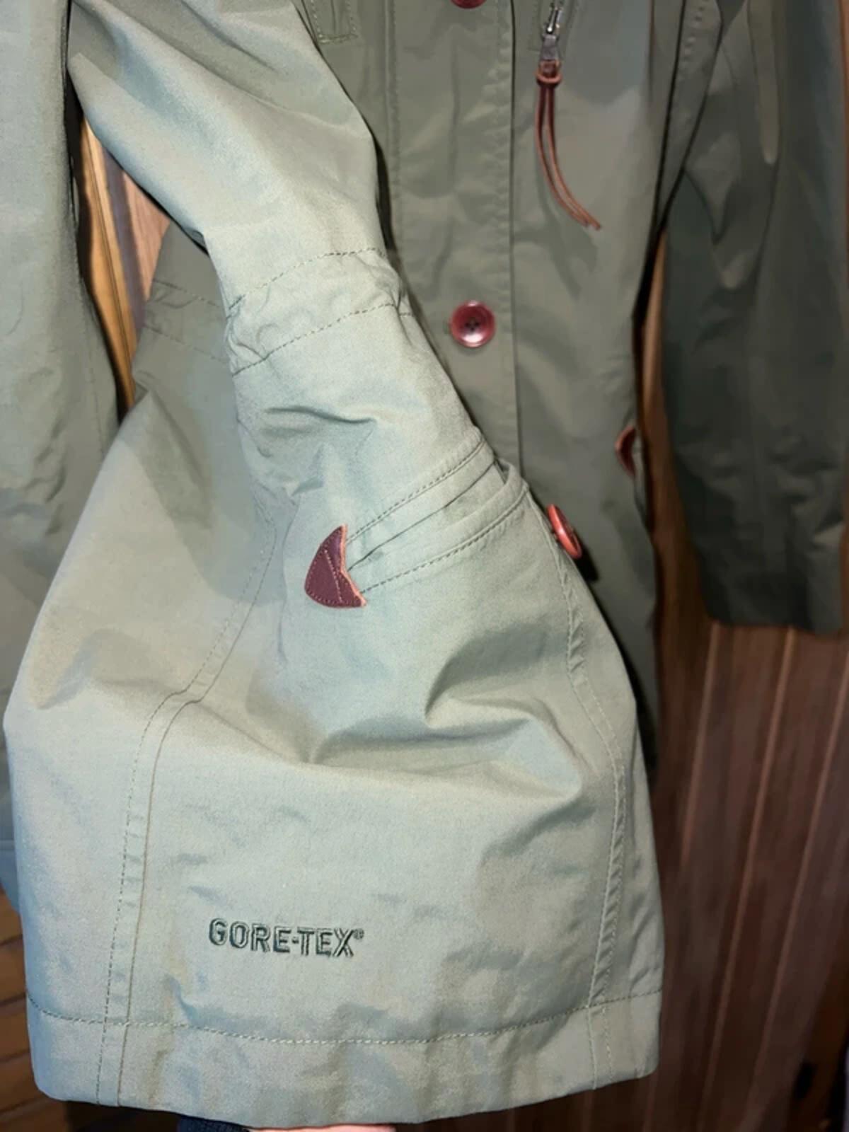 Aigle Gore-Tex Khaki Green Parka Jacket 8