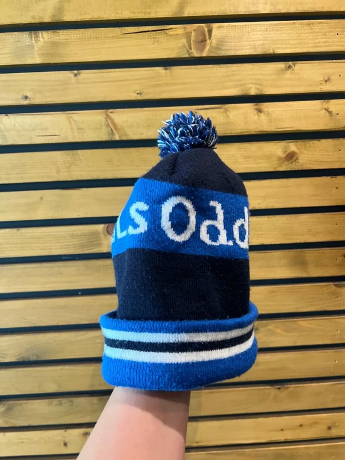 OddBalls Adult Navy Winter Bobble Hat