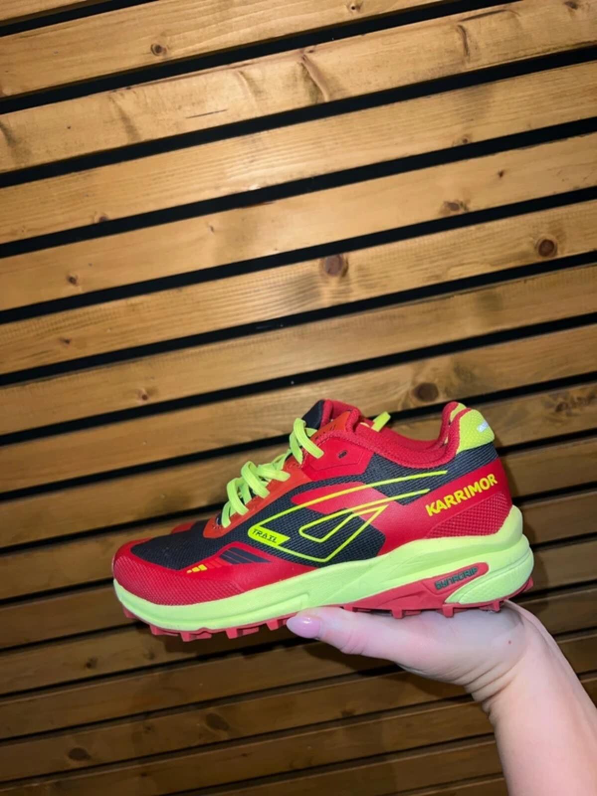 Karrimor Verge Trail Red Running Trainers UK4