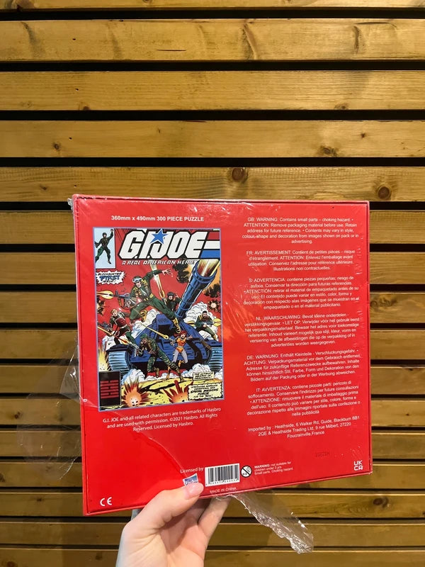 G.I. Joe Retro Comic 300 Piece Jigsaw Puzzle NEW