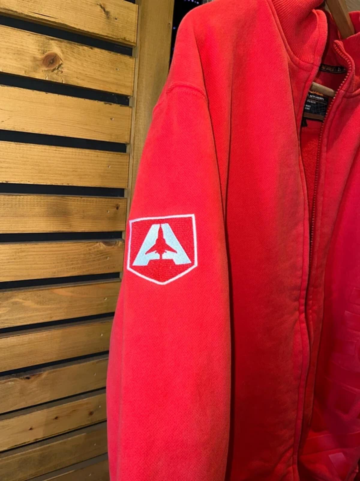 Vintage Avirex USA Red Aviation Jacket L