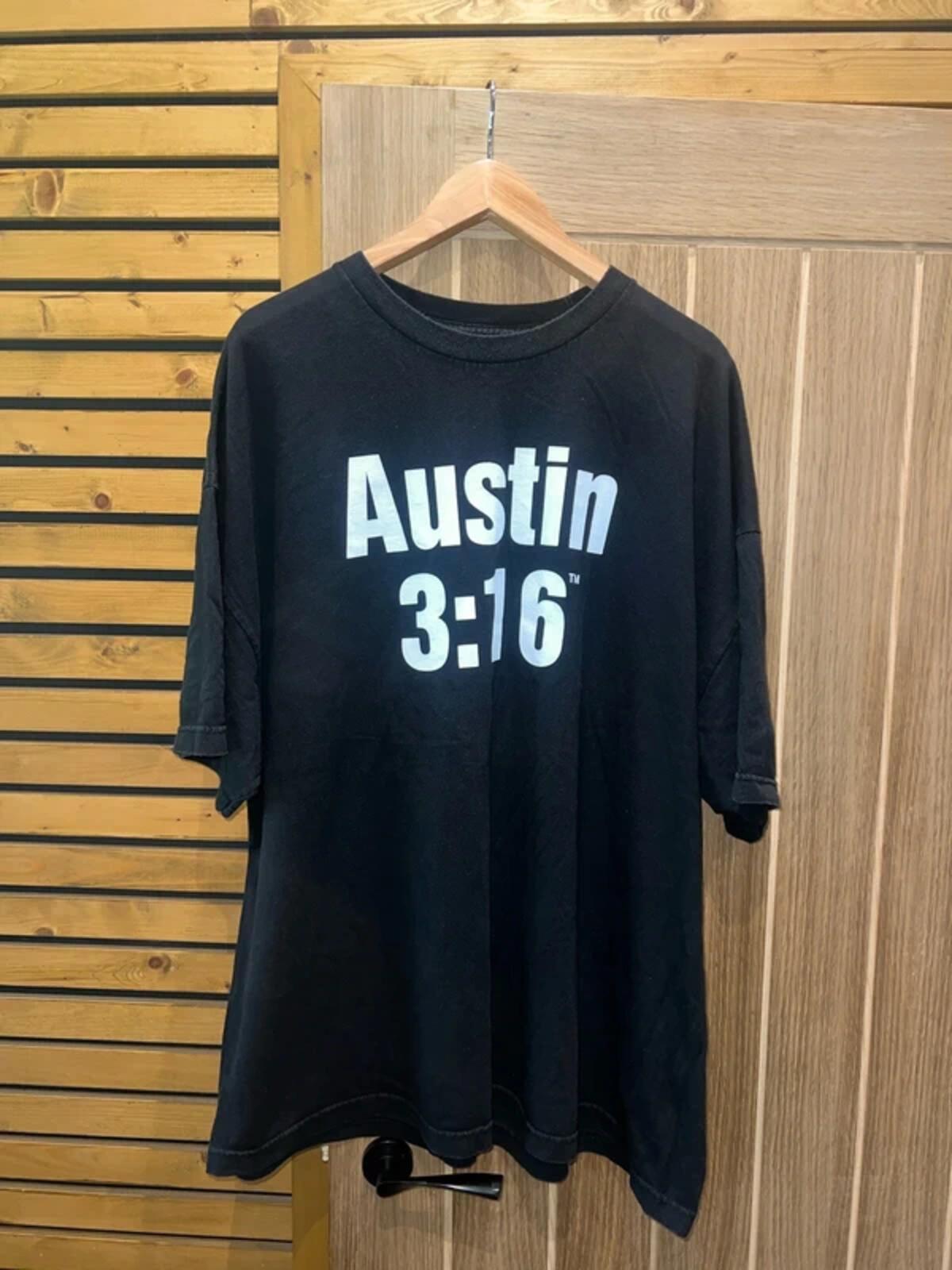 WWE Stone Cold Steve Austin 3:16 Black T Shirt