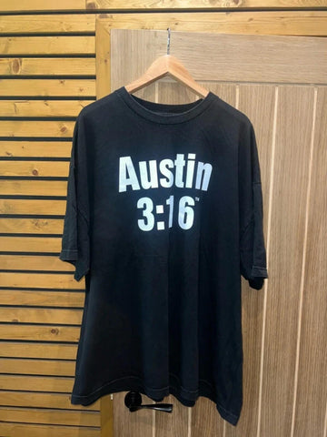 WWE Stone Cold Steve Austin 3:16 Black T Shirt