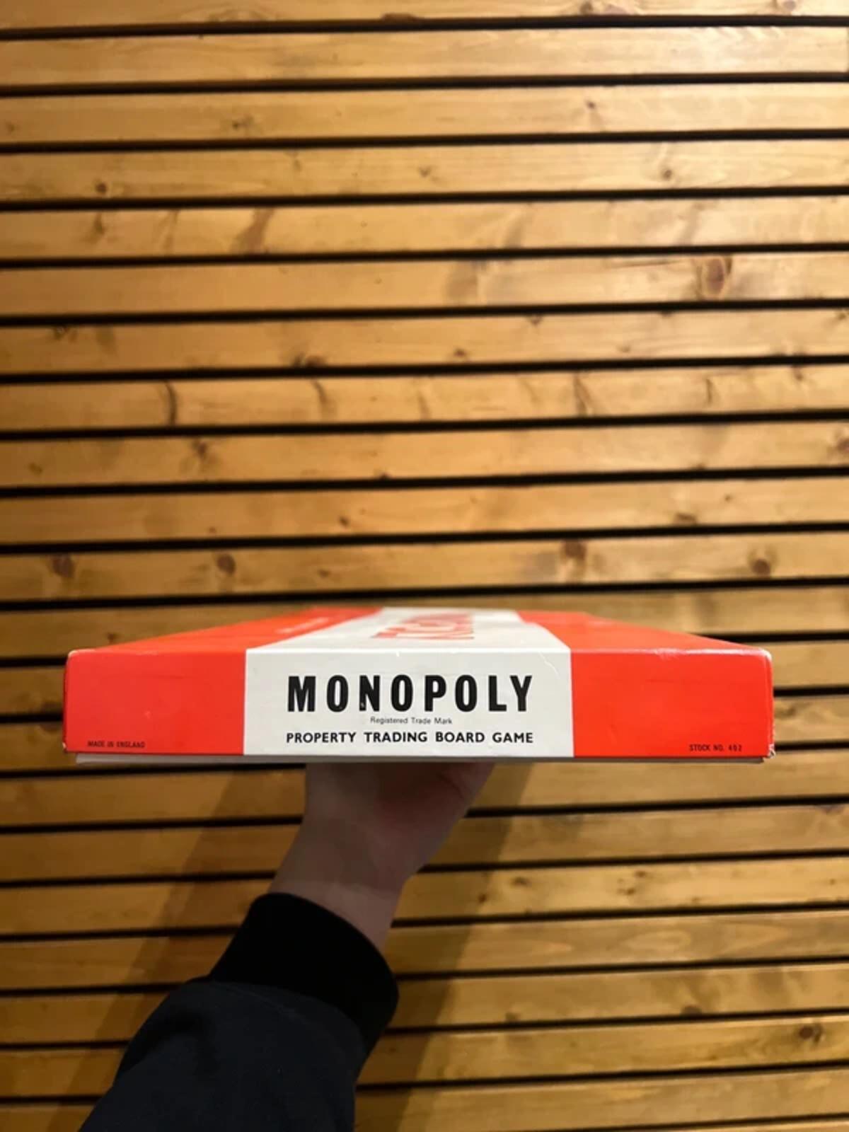 Vintage 1972 Monopoly John Waddington Board Game