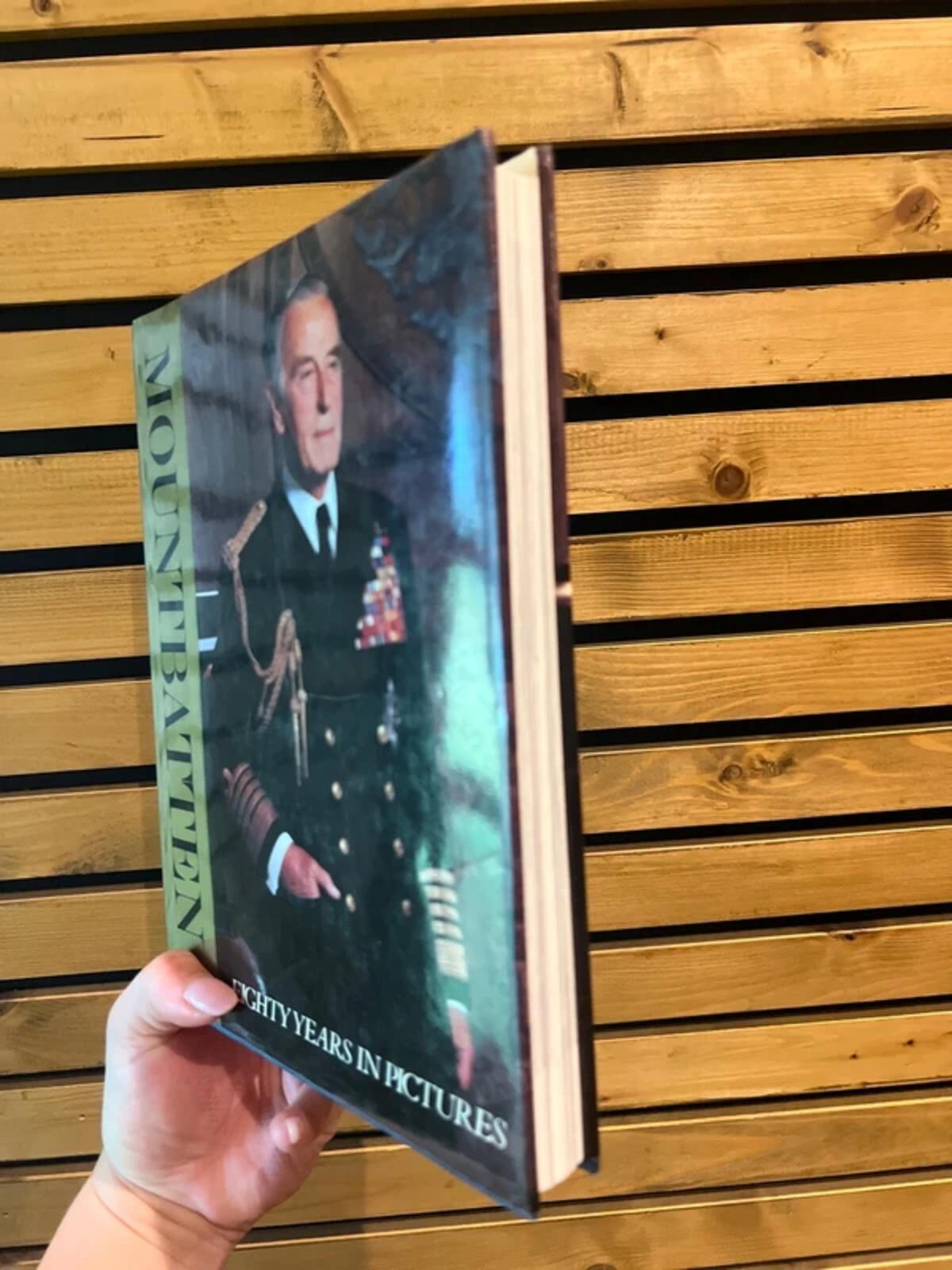 Mountbatten 80 Years in Pictures Vintage 1979 Biography Book