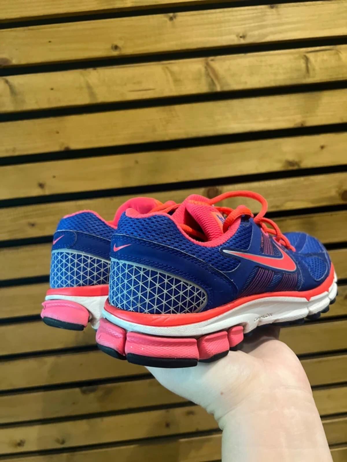 Nike Flywire Pegasus 28 Blue Running Trainers UK3.5