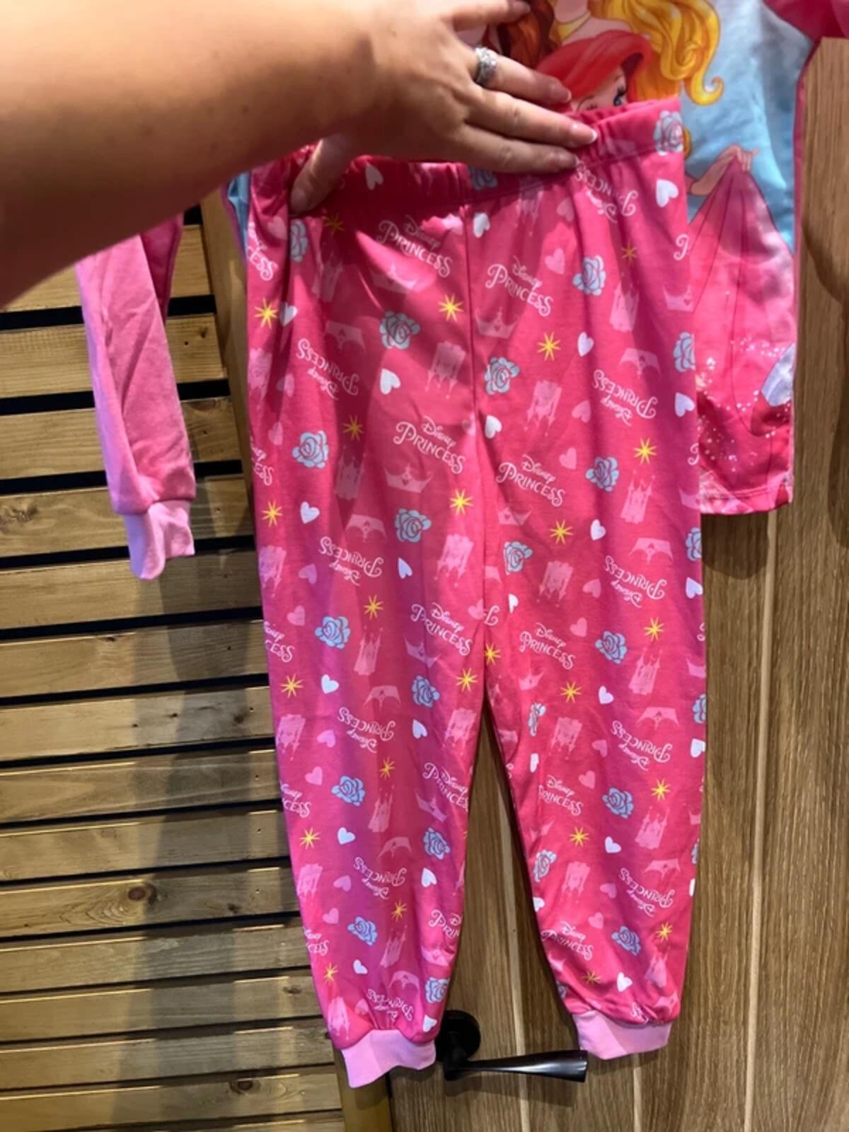 Disney Princess 2 Piece Pyjamas Set 7-8Y NEW
