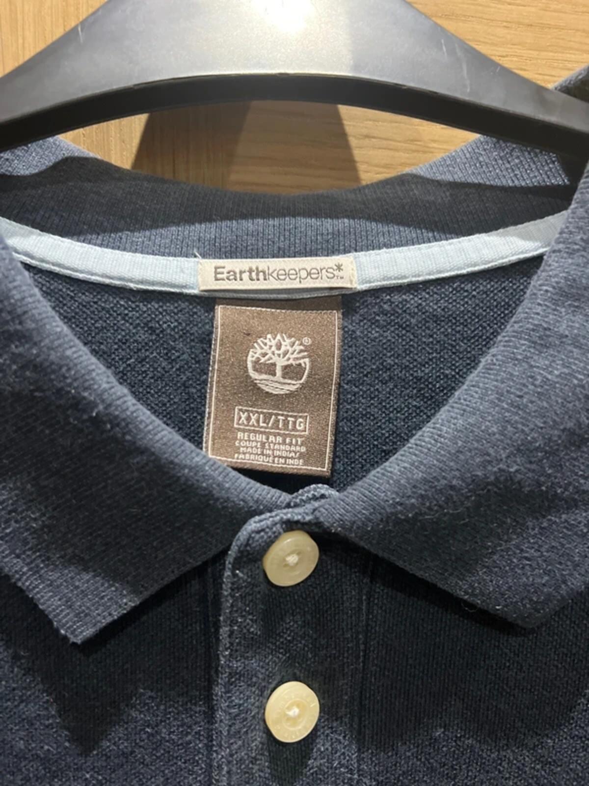 Timberland Earthkeepers Navy Polo Shirt XXL