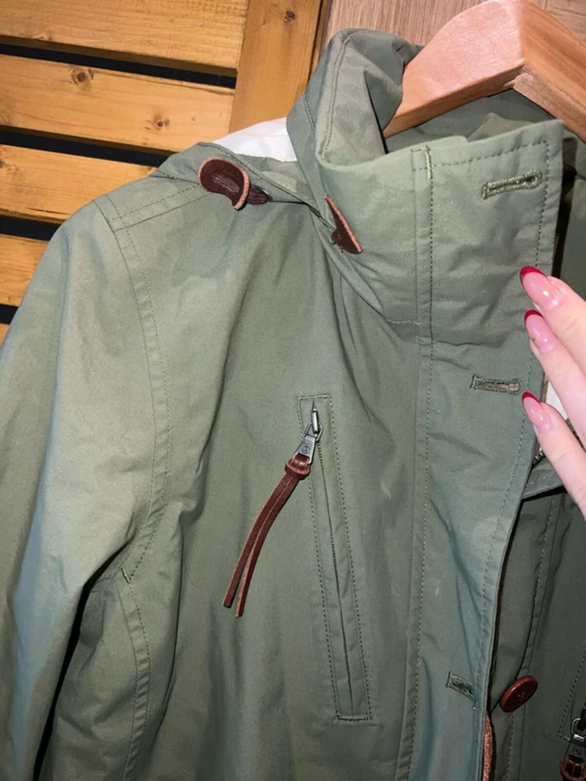 Aigle Gore-Tex Khaki Green Parka Jacket 8