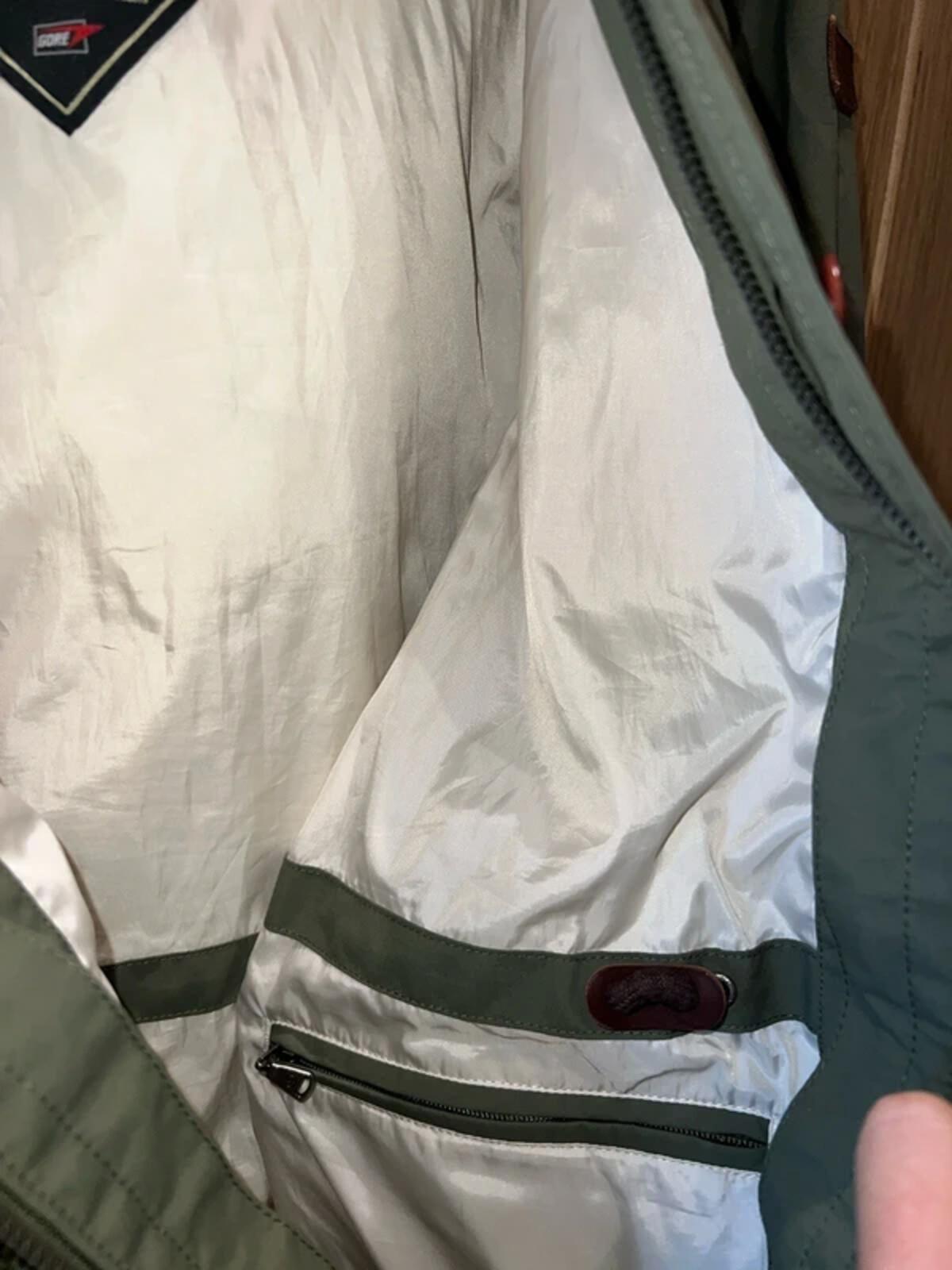 Aigle Gore-Tex Khaki Green Parka Jacket 8